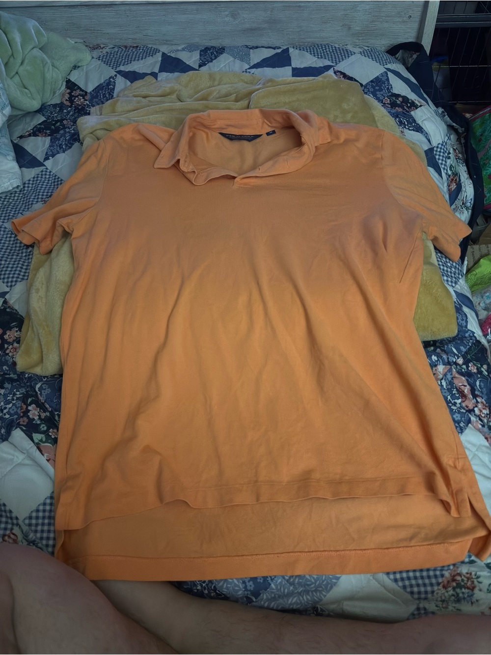 Vintage Polo by Ralph Lauren Orange Short-Sleeve Polo